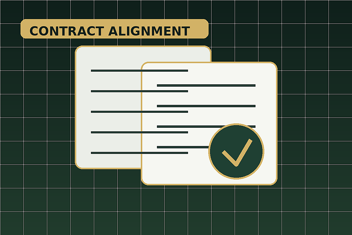 Contract alignment